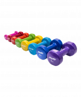 Гантель виниловая DB-101 0,5 кг, розовая