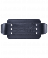 Пояс для отягощений SU-341, натуральная кожа, черный