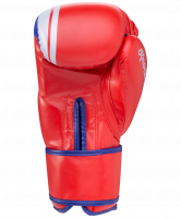 Перчатки боксерские Knockout BGK-2266, 14 oz, к/з, красный