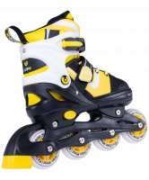 Ролики раздвижные Joker Yellow, пластиковая рама