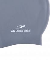 Шапочка для плавания Nuance Grey, силикон