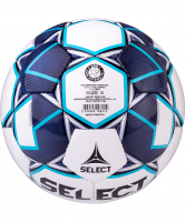 Мяч футбольный Delta IMS 815017, №5, белый/темно-синий/голубой