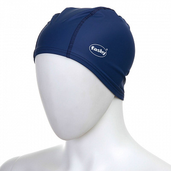 Шапочка для плавания  "FASHY PU-Lycra Cap Long", арт.3059-54, силикон/латекс/акрил/лайкра, темно-синий Шапочка для плавания  "FASHY PU-Lycra Cap Long", арт.3059-54, силикон/латекс/акрил/лайкра, темно-синий