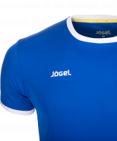 Футболка футбольная JFT-1010-071, синий/белый, детская