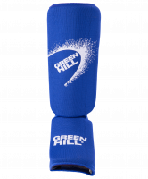 Защита голень-стопа SIC-6131, х/б, синяя