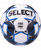 Мяч футбольный Contra FIFA 812317, №5, белый/синий/серый/черный