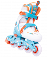 Ролики раздвижные Cricket Blue, пластиковая рама