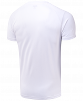 Футболка тренировочная JTT-1041-018, полиэстер, белый/серый
