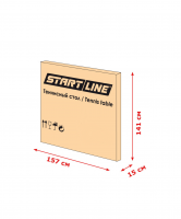 Стол для настольного тенниса Compact Light LX, с сеткой