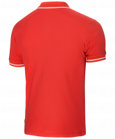 Поло детское JPP-5101-021, красный/белый