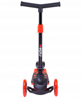 Самокат 3-колесный Robin 3D 120/90 мм, красный