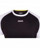 Футболка футбольная JFT-1011-061, черный/белый