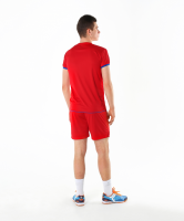 Шорты волейбольные JVS-1130-021 красный/белый