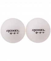 Мяч для настольного тенниса 3* Prime, белый, 6 шт.