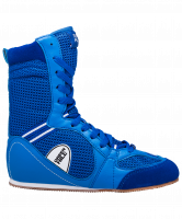Обувь для бокса PS005 высокая, синяя