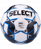 Мяч футбольный Contra IMS 812310, №5, белый/черный/синий