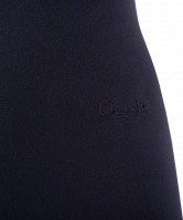 Купальник гимнастический Eva, без рукавов, хлопок, черный