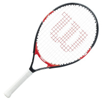 Ракетка для большого тенниса  Wilson Roger Federer 23 Gr0000,арт.WRT200700,для 7-8 лет, для любит, со струн, черн-крас Ракетка для большого тенниса  Wilson Roger Federer 23 Gr0000,арт.WRT200700,для 7-8 лет, для любит, со струн, черн-крас