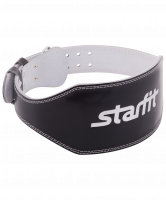 Пояс атлетический SU-303 6 дюймов, кожа, черный