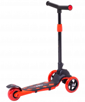 Самокат 3-колесный Robin 3D 120/90 мм, красный