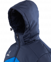 Куртка утеплённая JPJ-4500-971, полиэстер, темно-синий/синий/белый