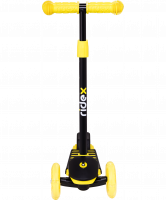 Самокат 3-колесный Spike 3D 120/100 мм, желтый