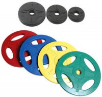 Диск олимпийский обрезиненный Alex P-RO-2.5K, черный, 2.5 кг