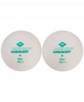 Мяч для настольного тенниса 1* Elite, белый, 6 шт.