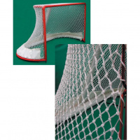 Сетка хоккейная  "KV.REZAC" арт.31975184, a:1.88 b:1.24 c:2.58 d:4.18м, нить 3,5 мм ПА бел.