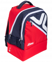 Рюкзак Double bottom JBP-1903-291, красный/темно-синий/белый, L