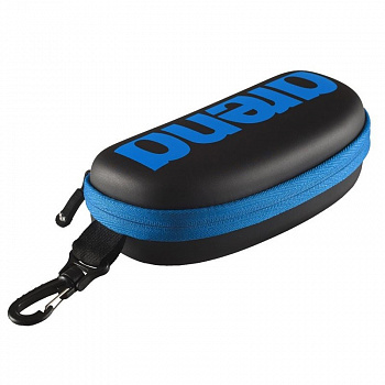 Чехол-футляр для очков "ARENA Goggle Case", арт.1E048507, ЭВА, карабин, черно-син