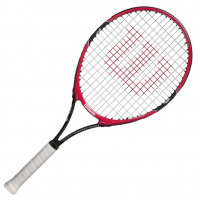 Ракетка для большого тенниса  Wilson Roger Federer 25 Gr00,арт.WRT200800, для 9-10 лет, алюм.,со струн,крас-бел-черн Ракетка для большого тенниса  Wilson Roger Federer 25 Gr00,арт.WRT200800, для 9-10 лет, алюм.,со струн,крас-бел-черн