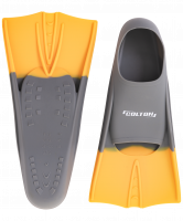 Ласты тренировочные CF-01, серый/оранжевый, размер 36-38