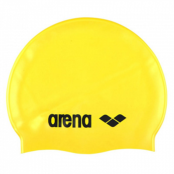 Шапочка для плавания  "ARENA Classic Silicone", арт.9166235, ЖЕЛТЫЙ, силикон Шапочка для плавания  "ARENA Classic Silicone", арт.9166235, ЖЕЛТЫЙ, силикон