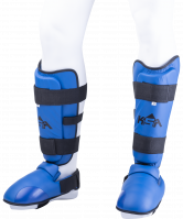 Защита голень-стопа Force Blue, к/з