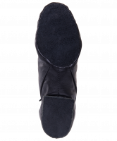 Джазовки AS-202, кожа, подростковый, черный