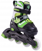 Ролики раздвижные Joker Green, пластиковая рама