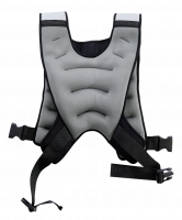 Жилет-утяжелитель WT-301, серый, 10 кг