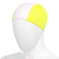 Шапочка для плавания детская  "FASHY Polyester Cap", арт.3236-00-45, бело-желтый, полиэстер Шапочка для плавания детская  "FASHY Polyester Cap", арт.3236-00-45, бело-желтый, полиэстер