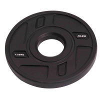 Полиуретановый диск Alex P-TPU-2.5K, черный, 2.5 кг