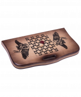 Нарды средние "Дипломат", сувенирные, в чехле