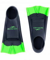Ласты тренировочные Aquajet Black/Green, XS