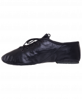 Джазовки AS-202, кожа, детский, черный