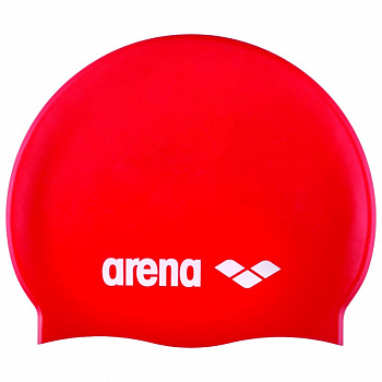 Шапочка для плавания  "ARENA Classic Silicone Jr", дет., арт.9167044, КРАСНЫЙ, силикон Шапочка для плавания  "ARENA Classic Silicone Jr", дет., арт.9167044, КРАСНЫЙ, силикон
