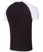 Футболка футбольная JFT-1011-061, черный/белый, детская