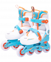 Ролики раздвижные Cricket Blue, пластиковая рама