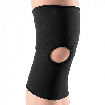 Суппорт колена открытый "TORRES" арт.PRL6004XL, р.XL, неопрен 3 мм, черный