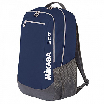 Рюкзак спортивный  "MIKASA Kasauy" арт. MT78-036, полиэстер, темносине-серый