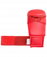 Накладки на кисть Cobra KMС-6083, к/з, красные