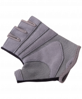 Перчатки для фитнеса SU-127, черный/серый